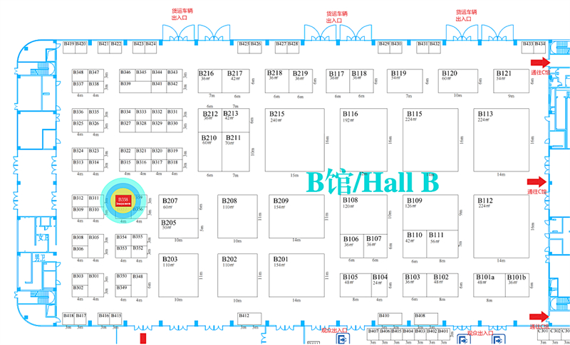 INZOC展位号： B358(B馆)