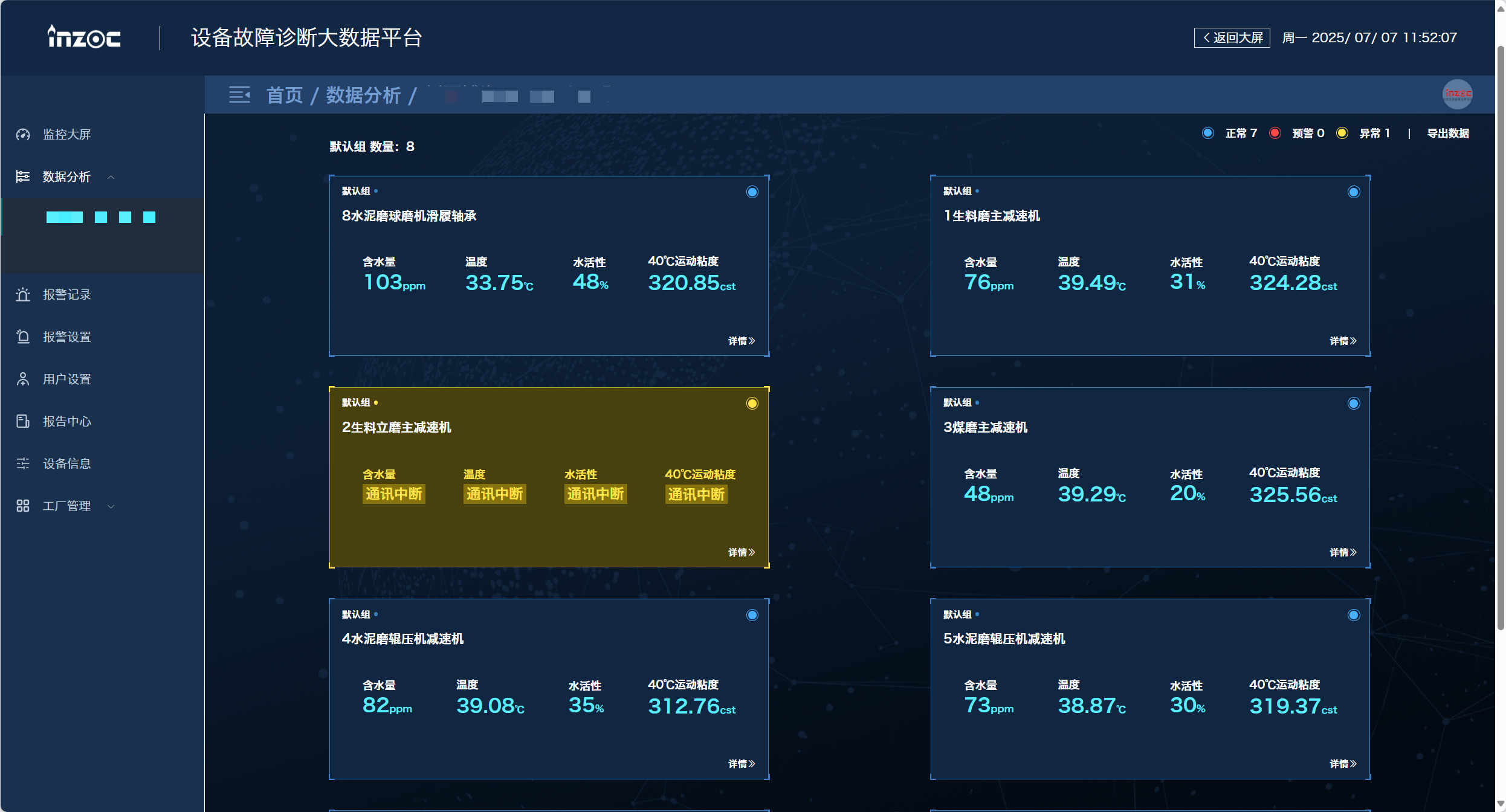 博亿堂官网水泥厂应用案例：全链路智慧润滑监测方案的部署与应用成效图16