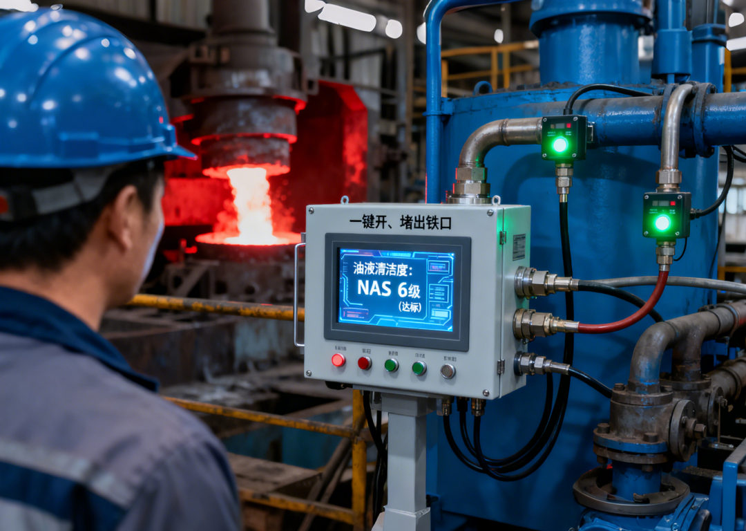 以钢厂高炉液压站为例：油液污染早预警，生产运维更科学 图4
